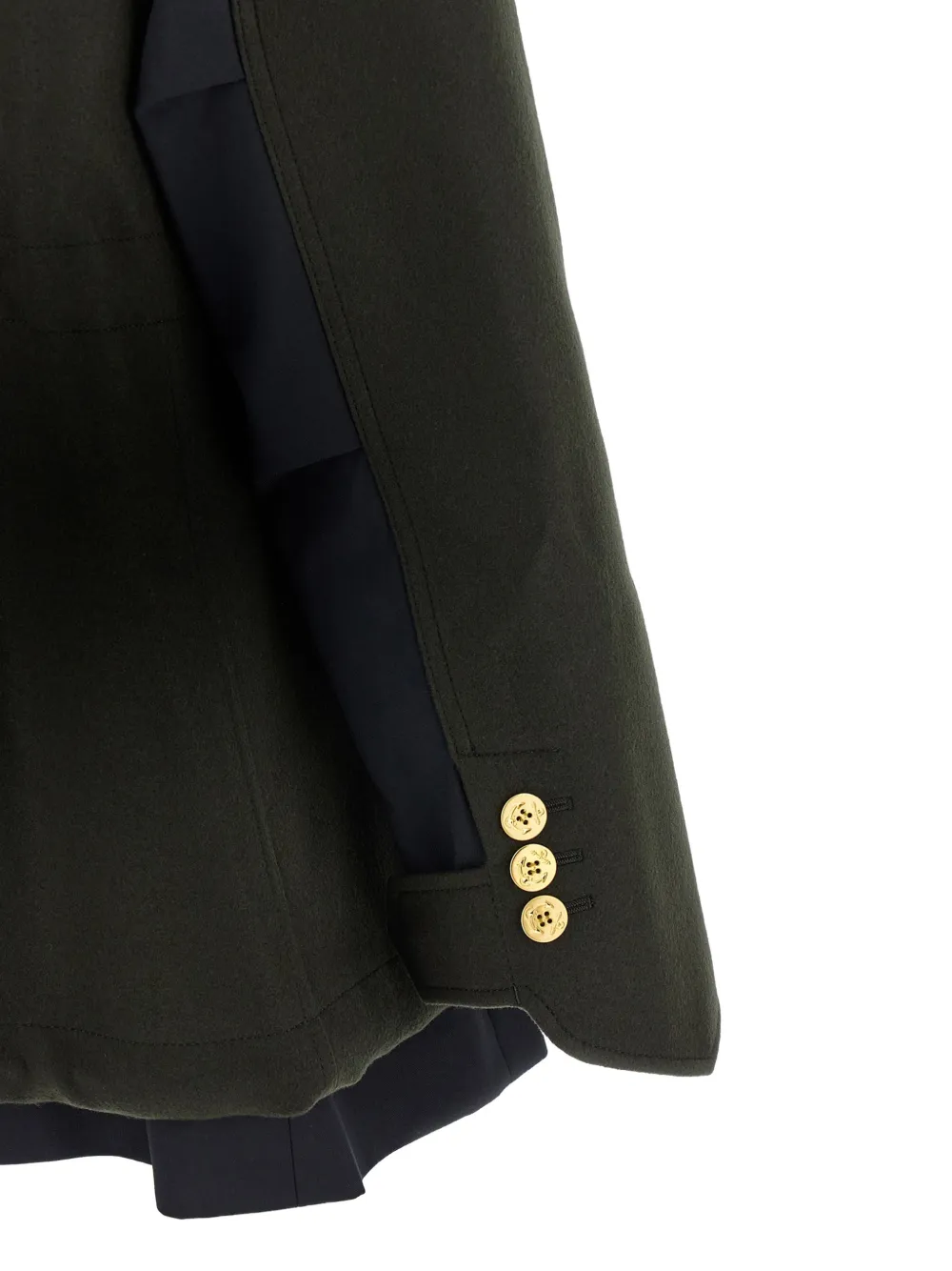 sacai Jack met ritssluiting Groen