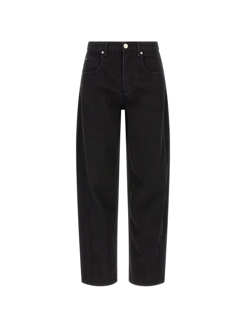 MARANT ÉTOILE Oriane barrel-leg jeans - Nero