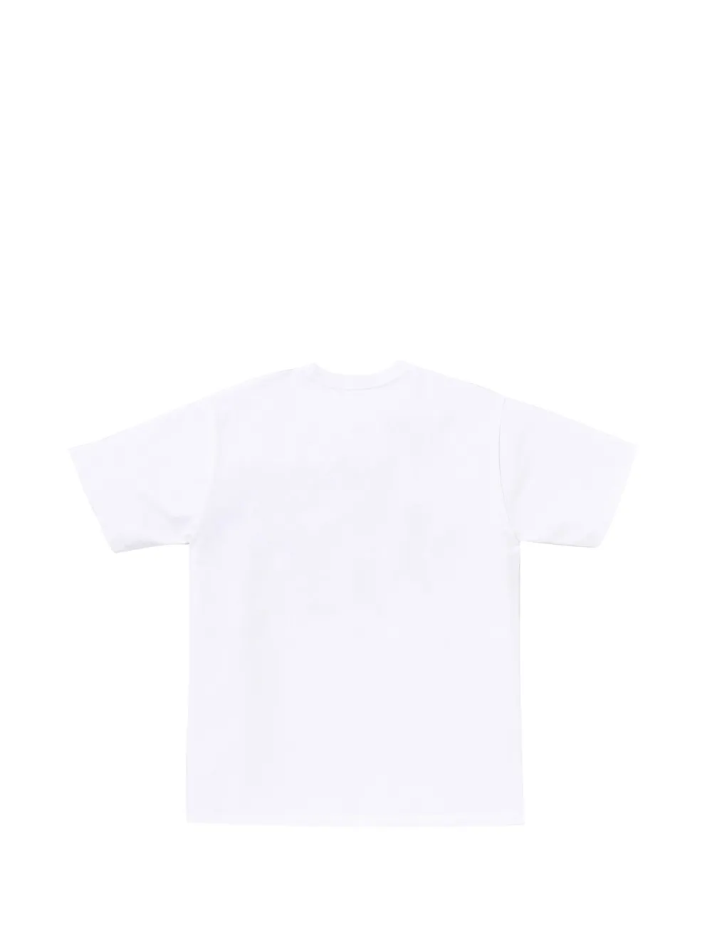 A BATHING APE Camo Ape Head T-shirt Wit