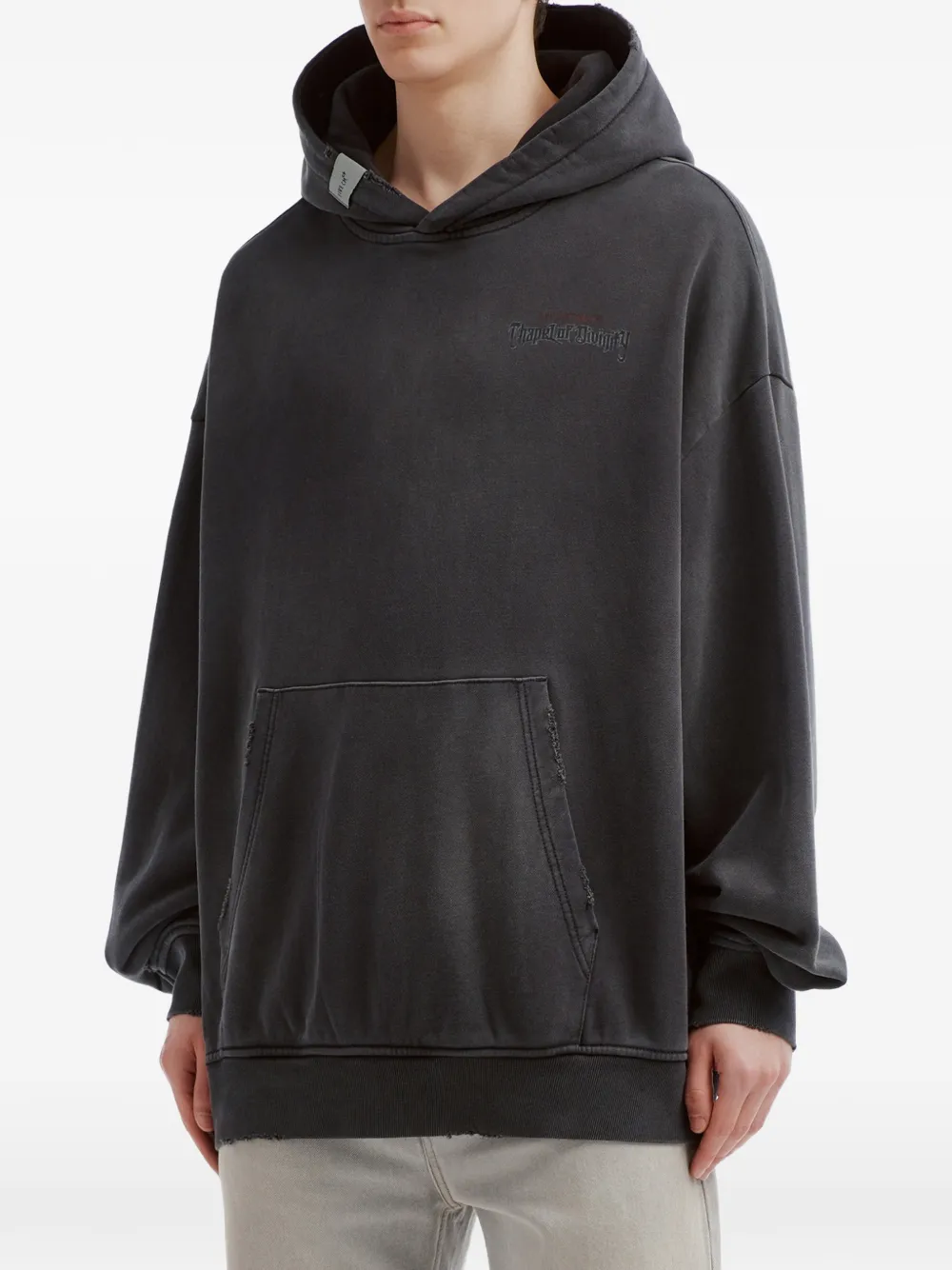 FIVE CM Hoodie met grafische print Zwart