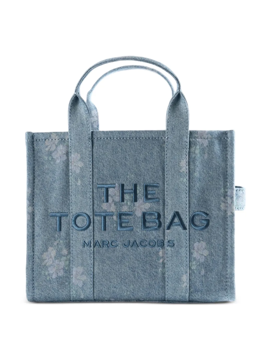 Marc Jacobs floral-print denim tote bag
