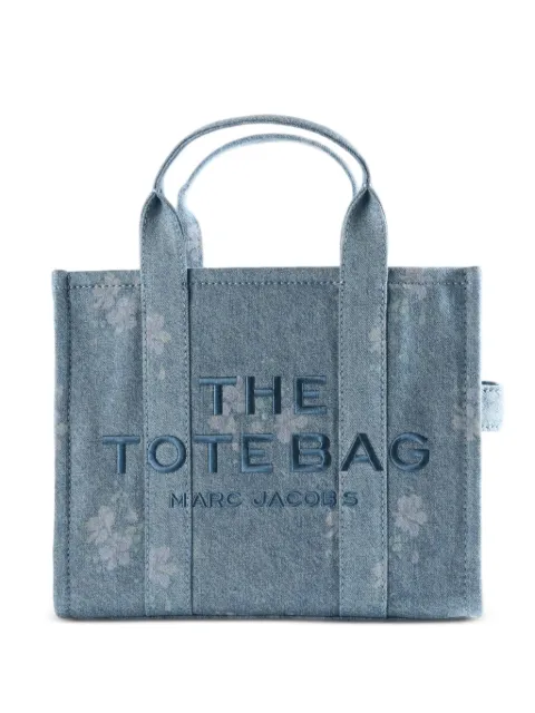 Marc Jacobs floral-print denim tote bag