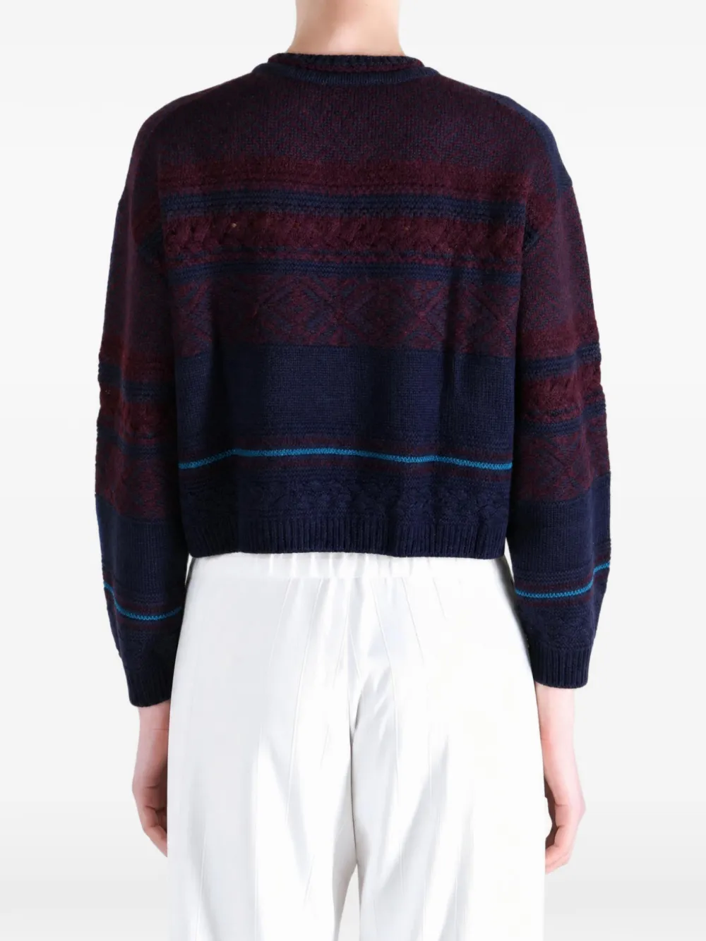 Y's Vest met franje Blauw