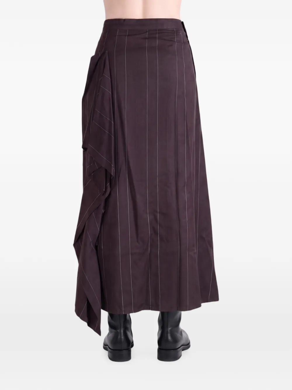 Y's Broek met krijtstreep Bruin