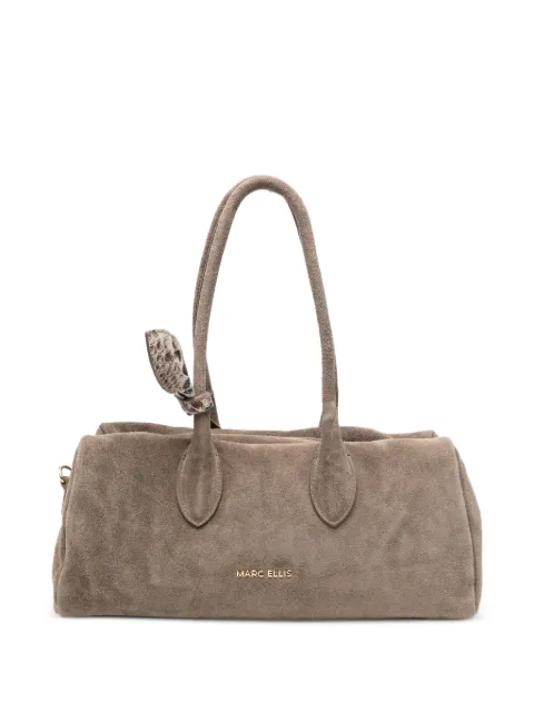 Marc Ellis bolso shopper de ante con letras del logo