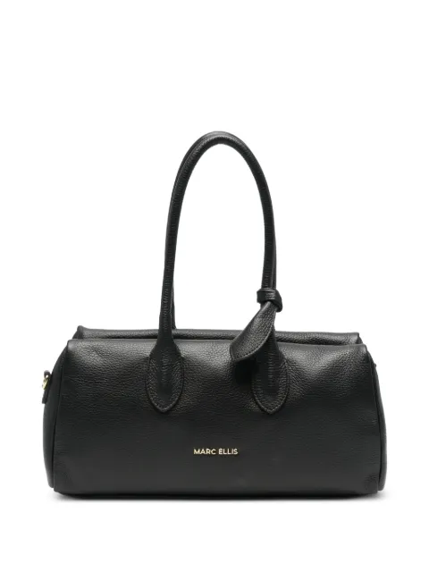 Marc Ellis Bilbao grainy leather shoulder bag
