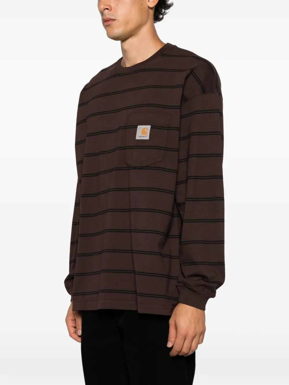 Carhartt WIP Cardona long-sleeve T-shirt Bruin