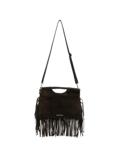 Marc Ellis Cameliacm fringe-trim leather tote bag