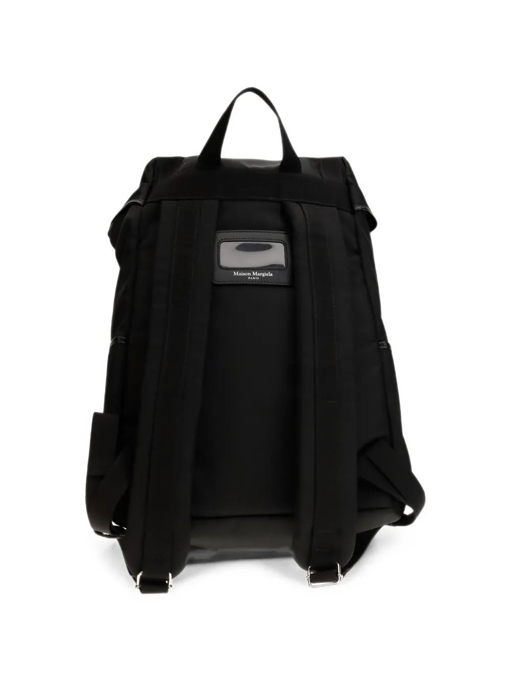 Maison Margiela High Tech Four Stitches rugzak met gesp Zwart