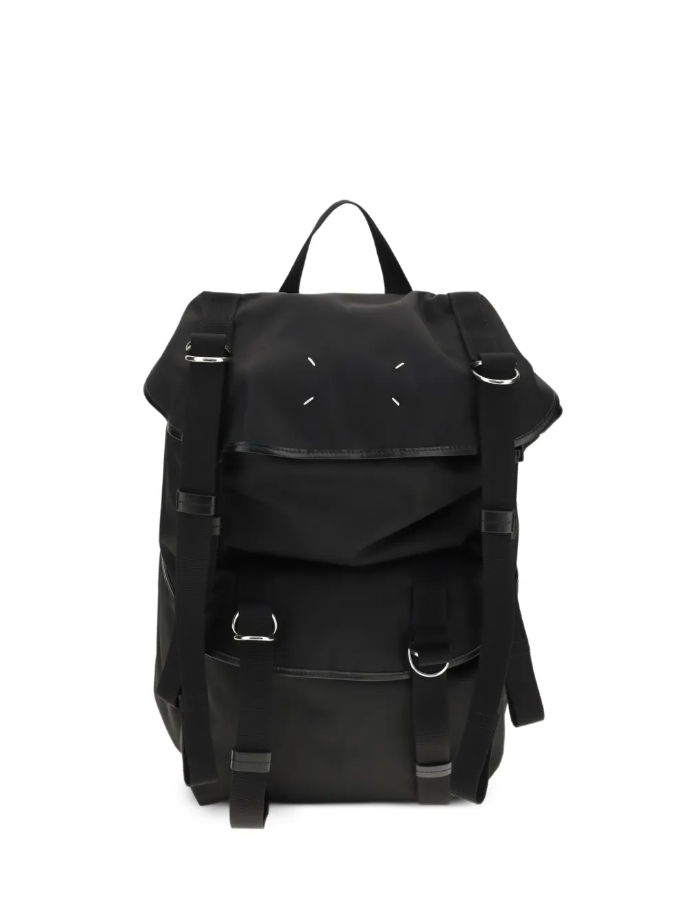 Maison Margiela High Tech Four Stitches buckle backpack - Nero