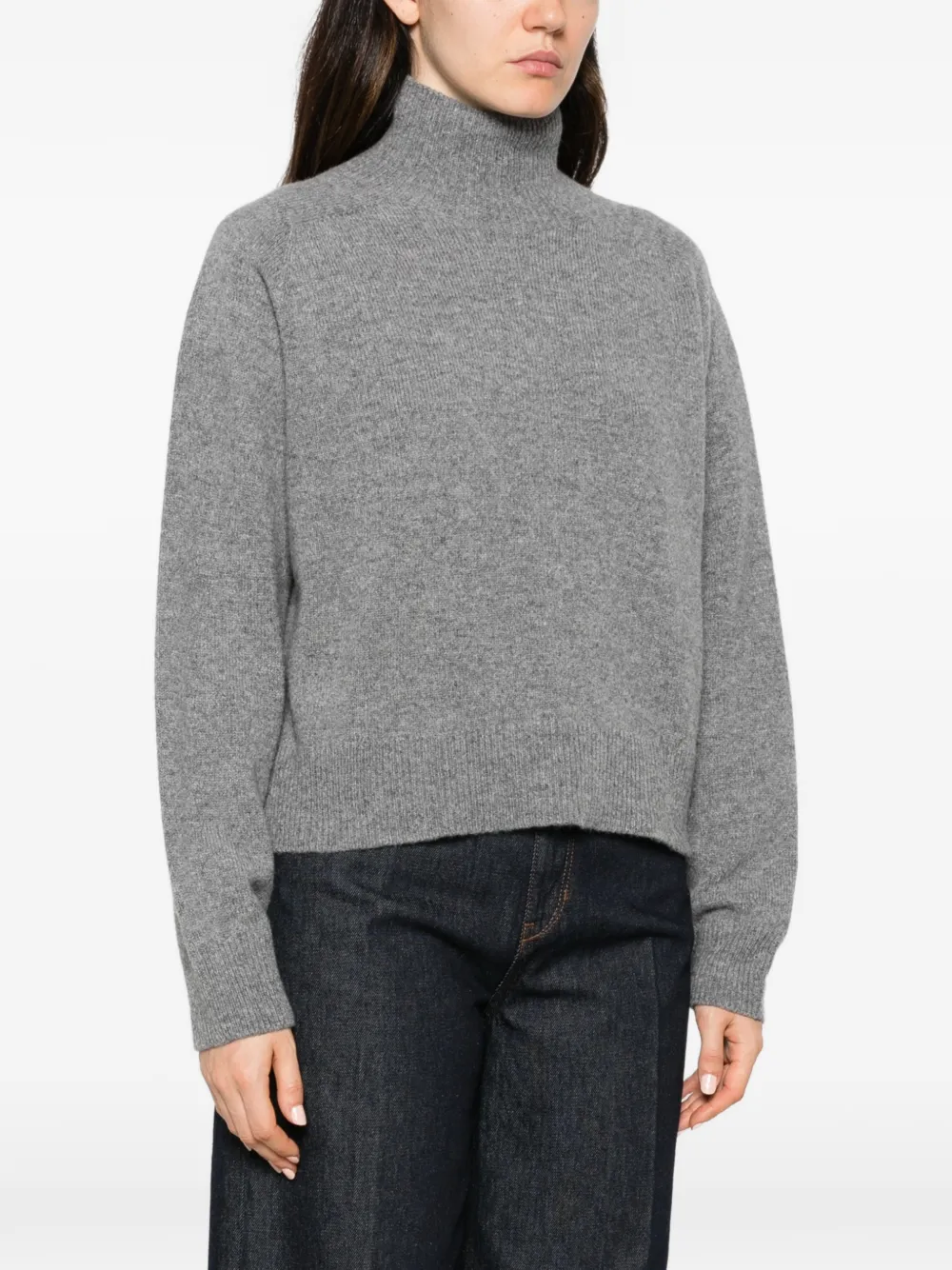 Drykorn Lyzima high-neck sweater Grijs
