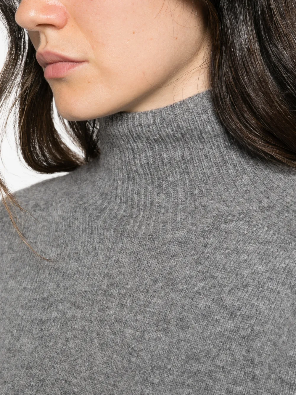 Drykorn Lyzima high-neck sweater Grijs