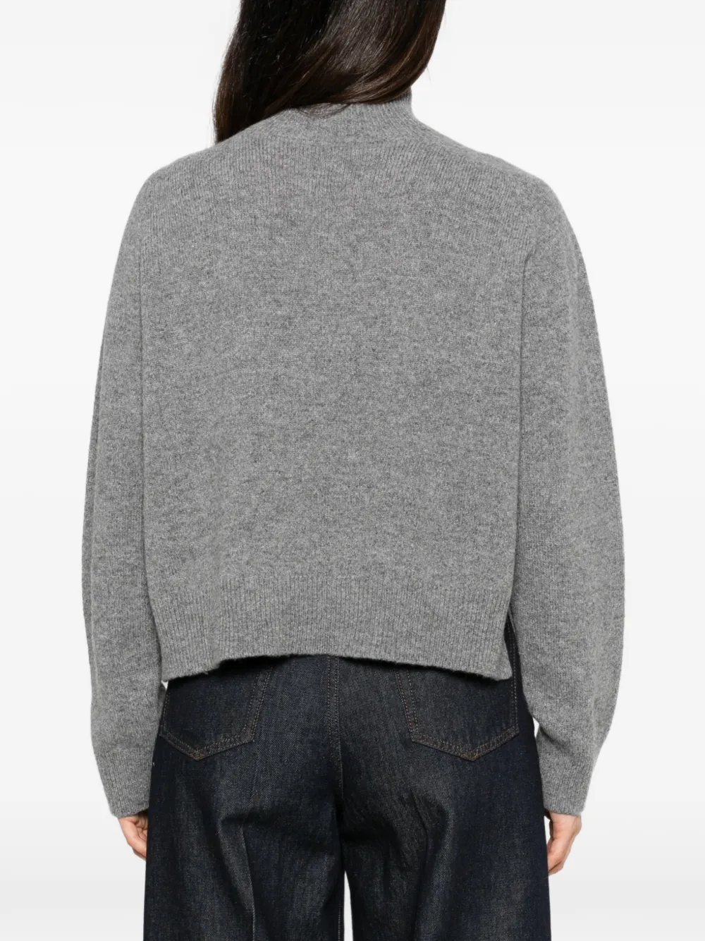 Drykorn Lyzima high-neck sweater Grijs