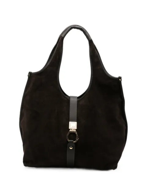 Marc Ellis suede leather shoulder bag