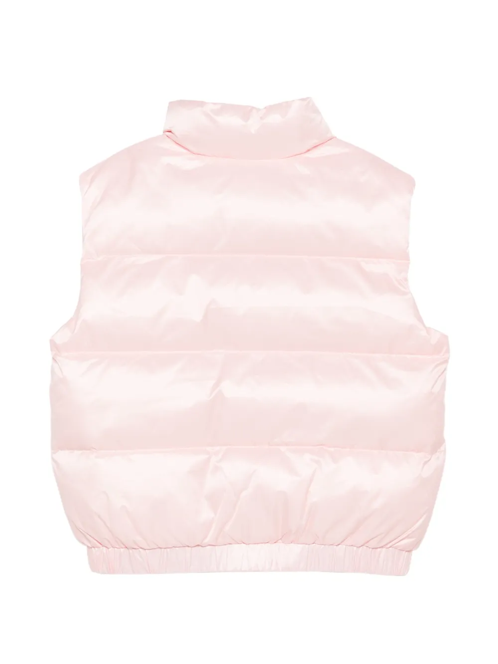 Moschino Kids quilted gilet Roze