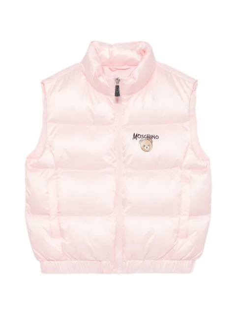 Moschino Kids quilted gilet