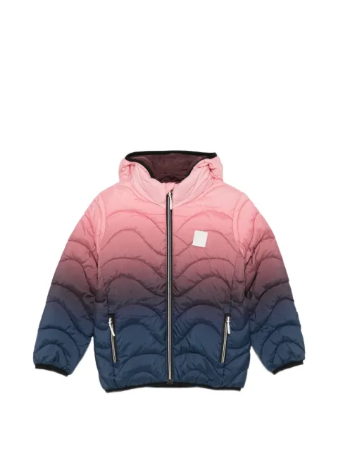 Molo Hao ombre wave-quilted jacket
