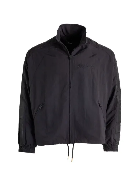 Willy Chavarria logo-embroidered zip-up jacket