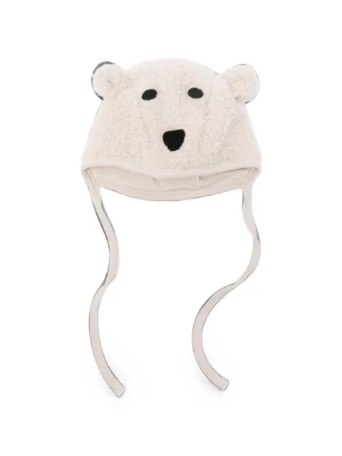 Molo Kandia polar-bear sherpa hat