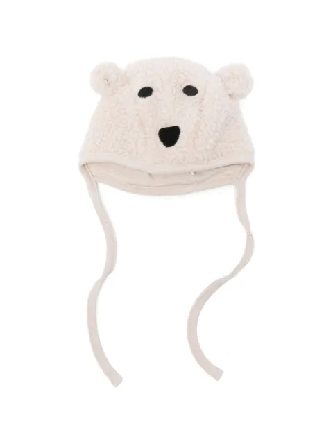 Molo Kandia polar-bear sherpa hat