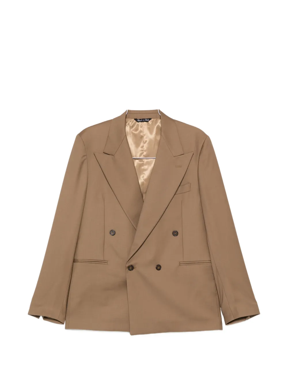 Epoca double-breasted peak-lapel suit - Toni neutri