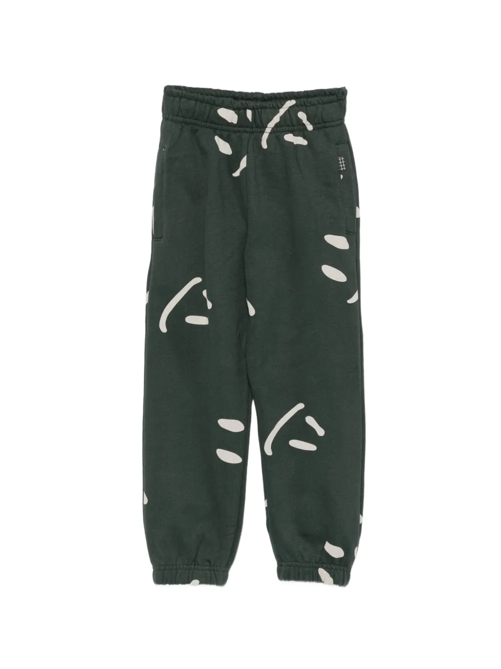 Molo Adan abstract-print track pants - Verde