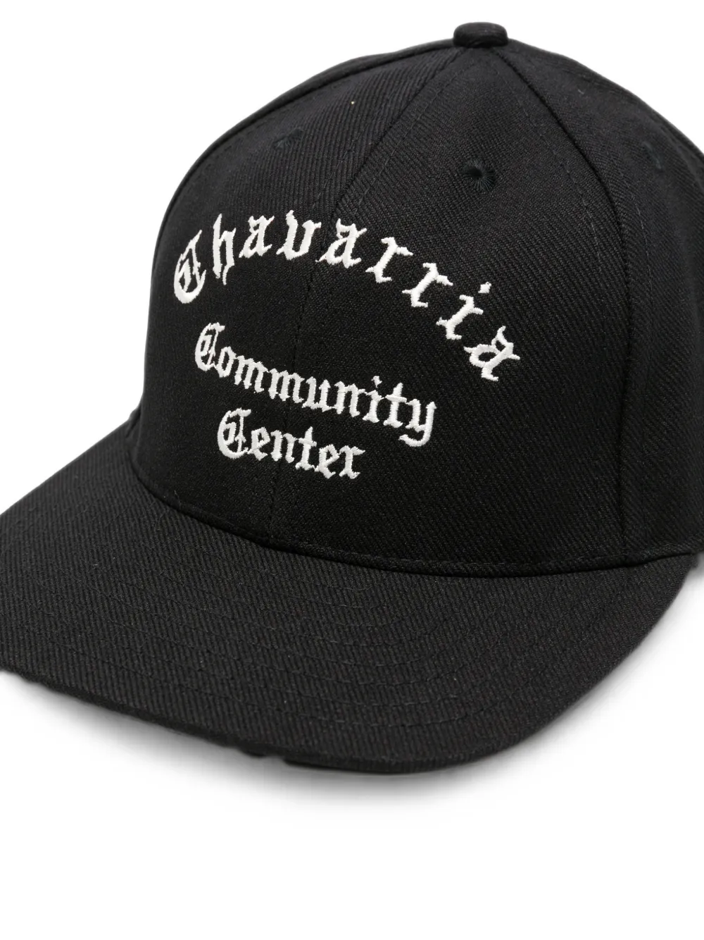 Willy Chavarria Chavarria Community Center Cap in Black, view 3