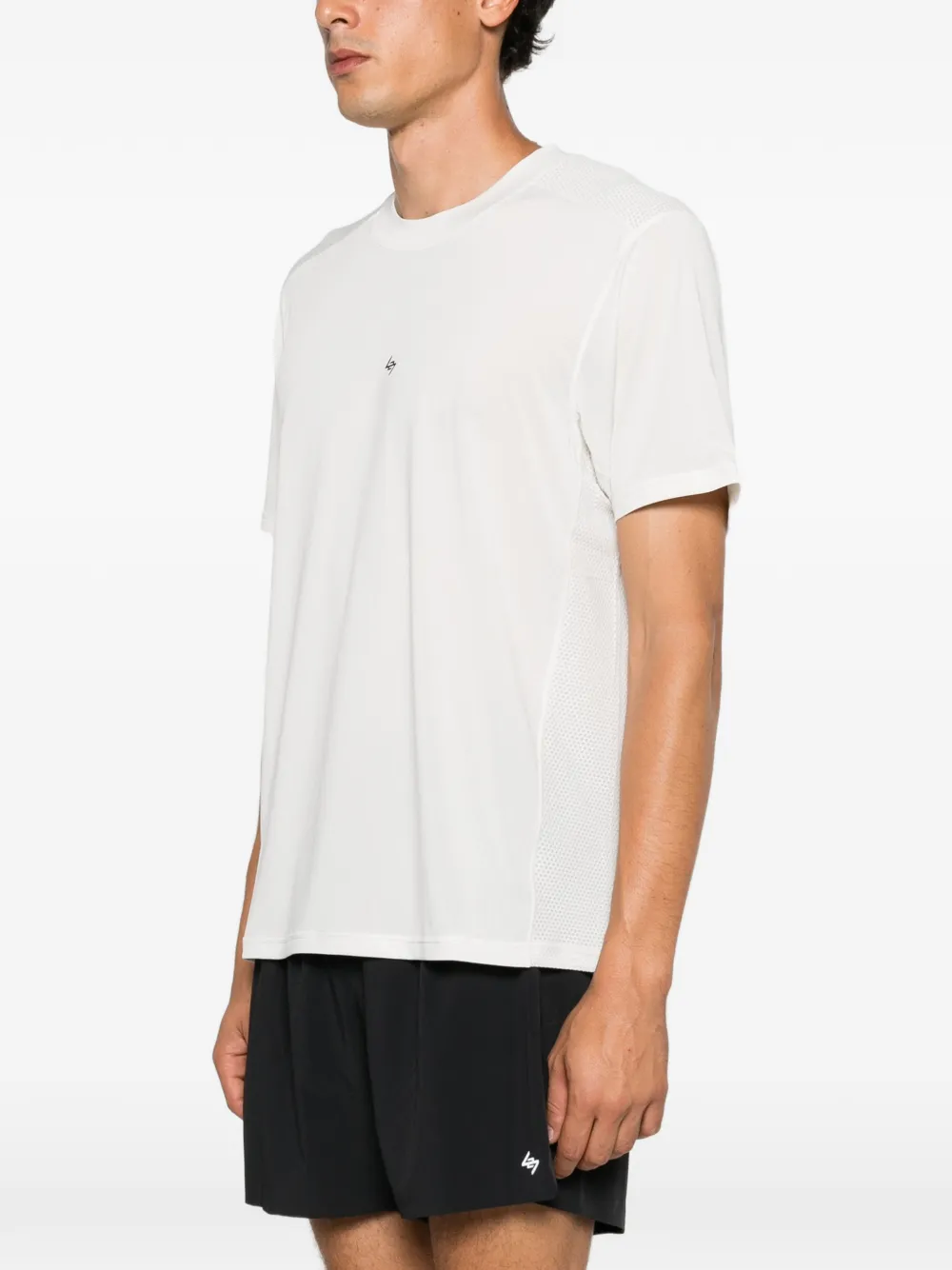 Represent 247 logo-print T-shirt Wit