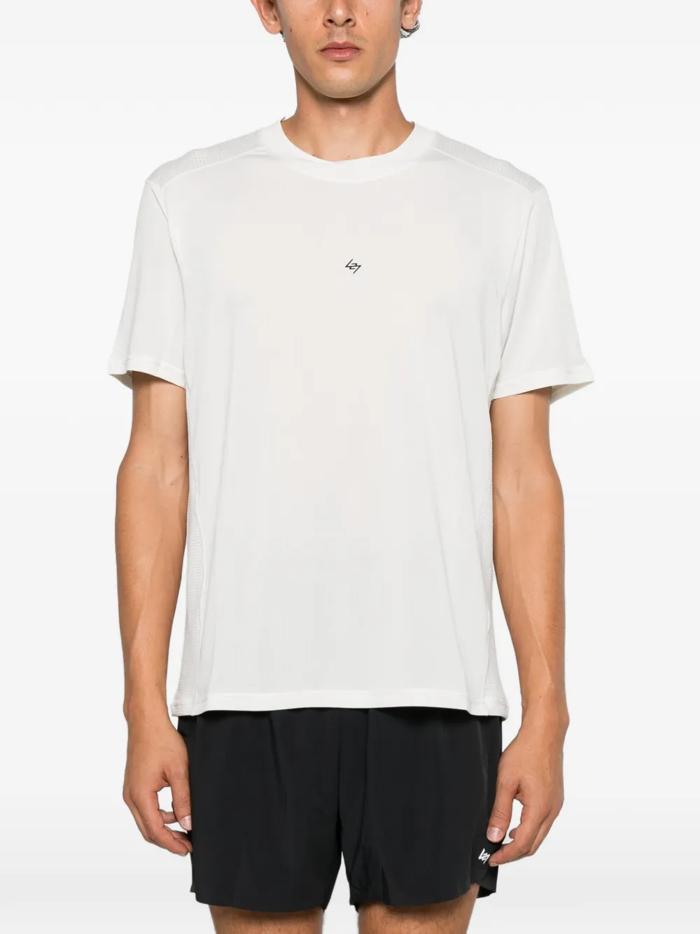 Represent 247 logo-print T-shirt Wit