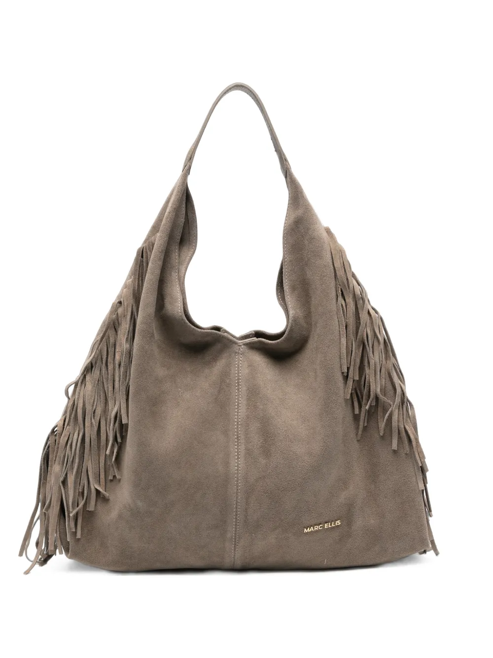 Marc Ellis Altea fringe-detail suede shoulder bag
