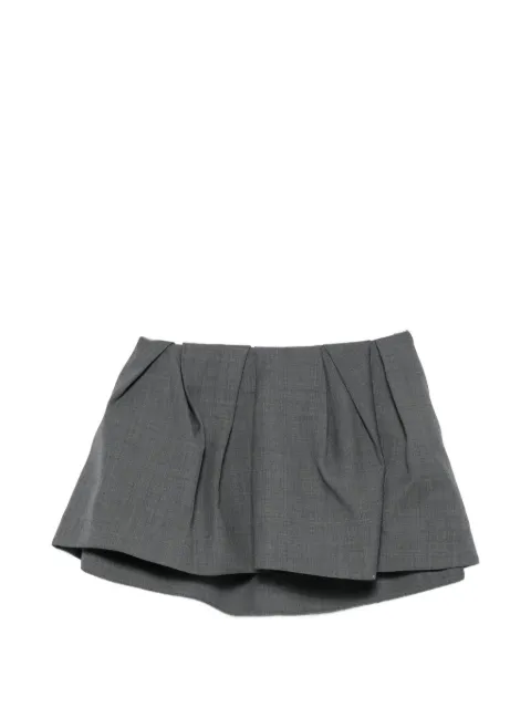 SHUSHU/TONG falda corta plisada