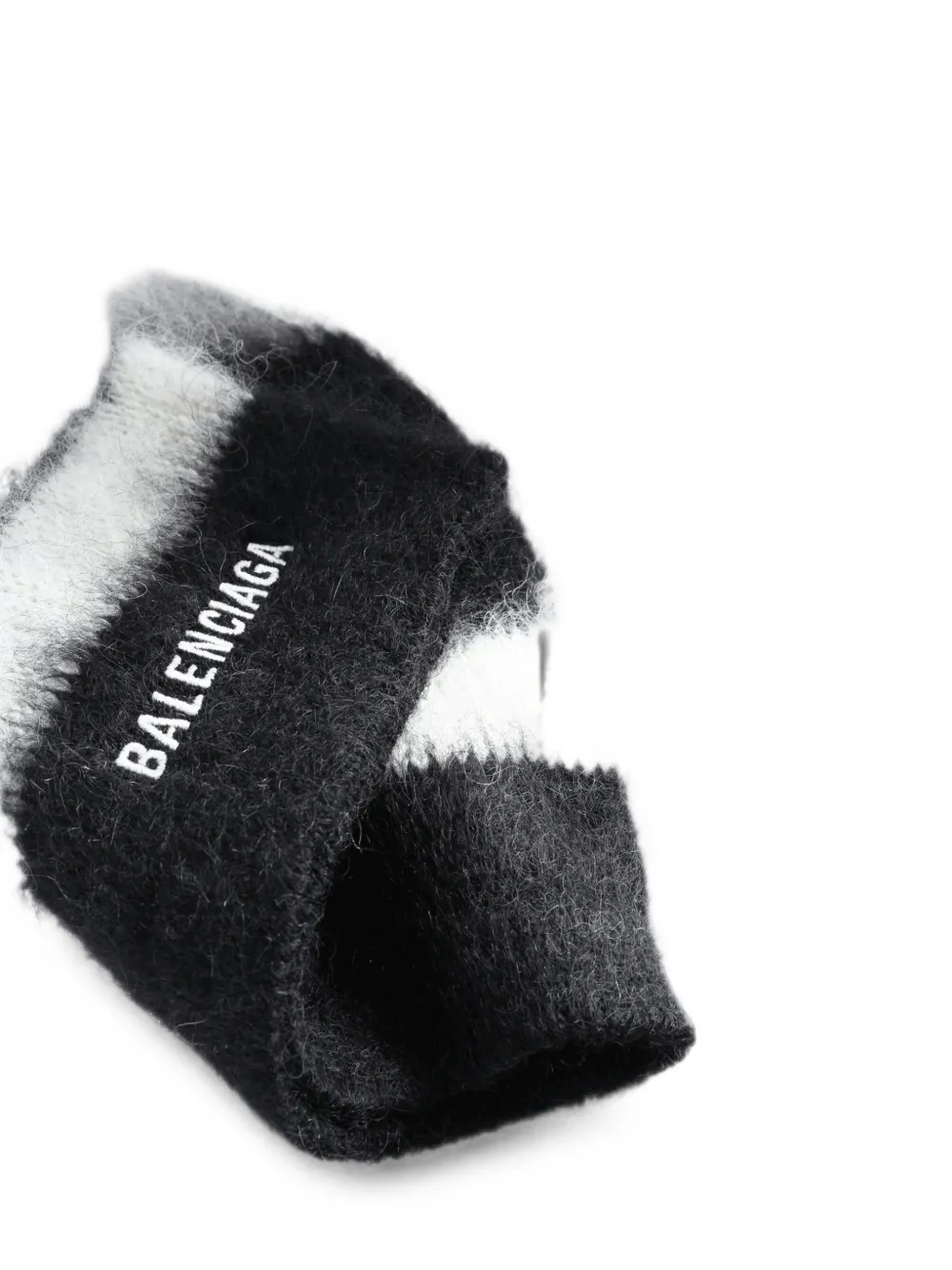 Balenciaga Gestreepte muts Zwart