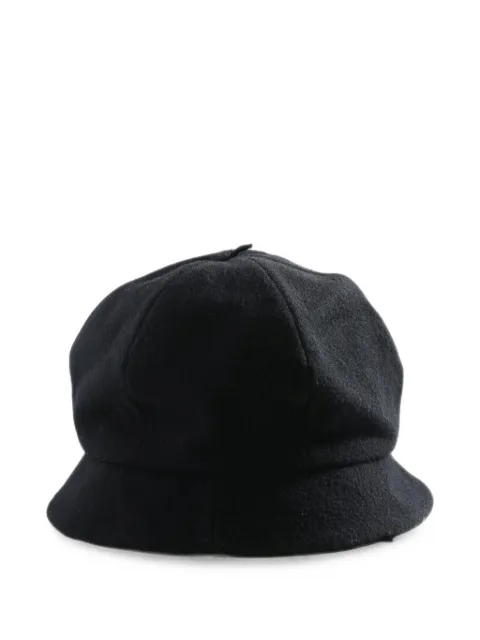 Y's panelled felted beret