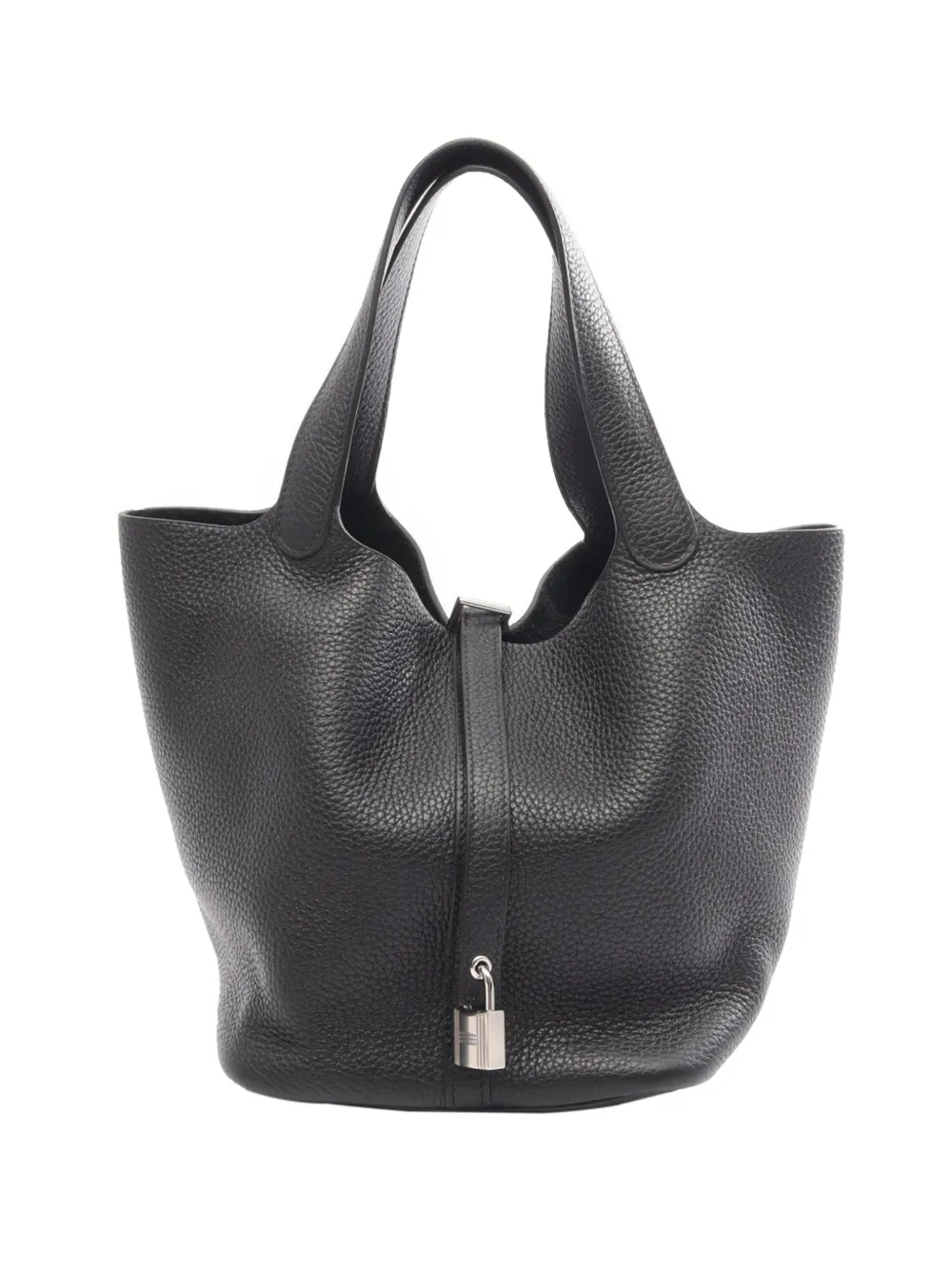 Hermès Pre-Owned 2019 Clemence Picotin Lock 22 handbag - Nero