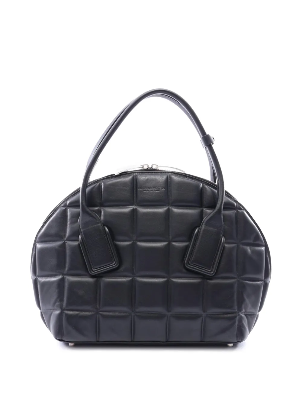 Bottega Veneta Pre-Owned 2012-2026 Medium Padded Leather Swoop Bag satchel - Nero
