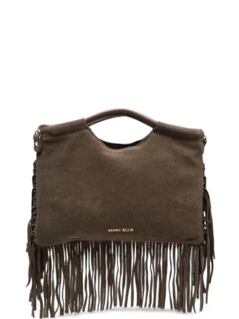 Marc Ellis Camelia fringe-trim tote bag