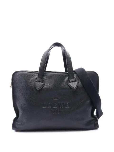 Loewe Pre-Owned 2010-2026 Leather business bag
