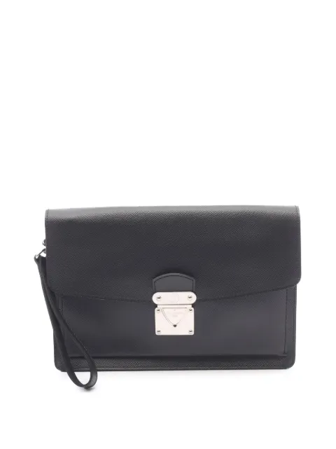 Louis Vuitton Pre-Owned 2009 Taiga Selenga clutch bag