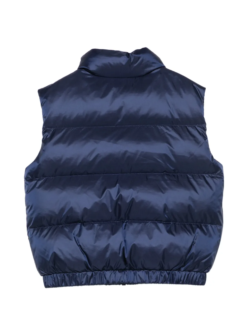 Moschino Kids puffer gilet Blauw
