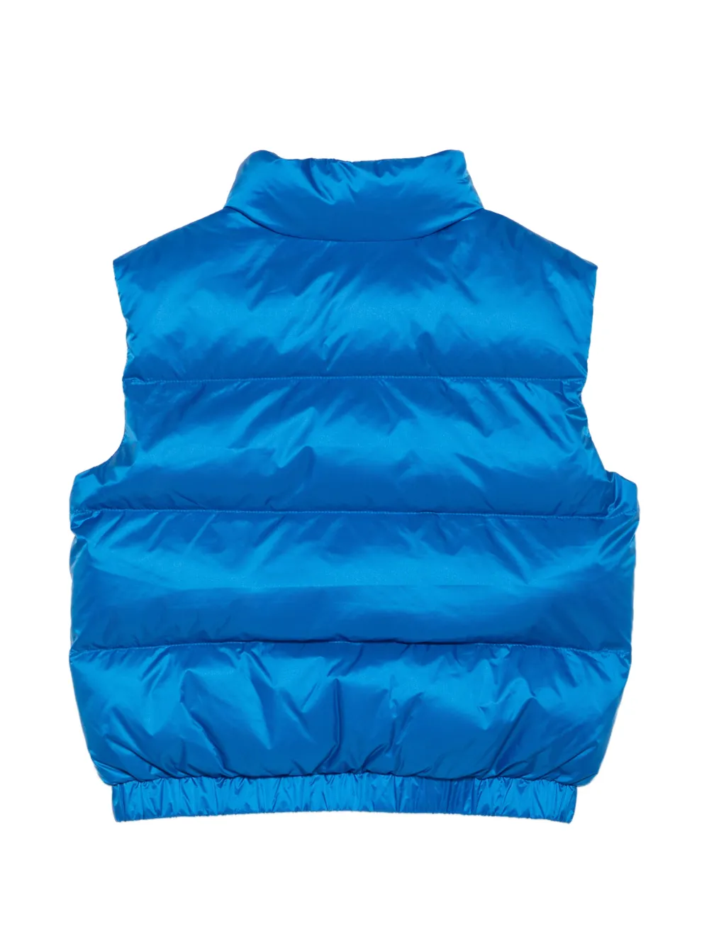 Moschino Kids padded gilet Blauw
