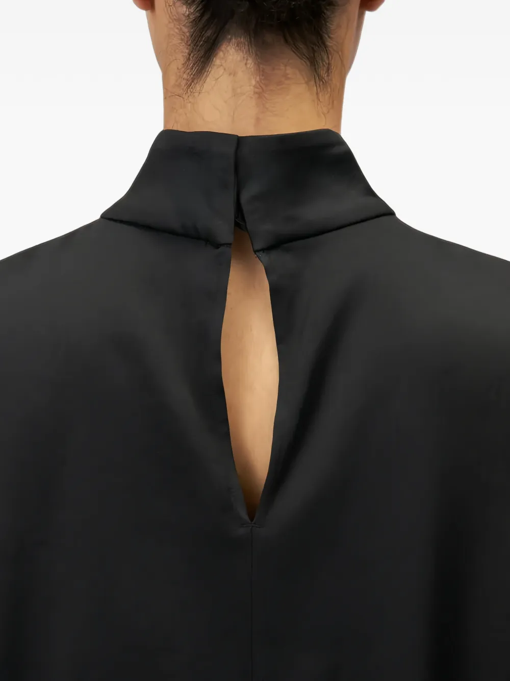 Drykorn Aletia high-neck top Zwart