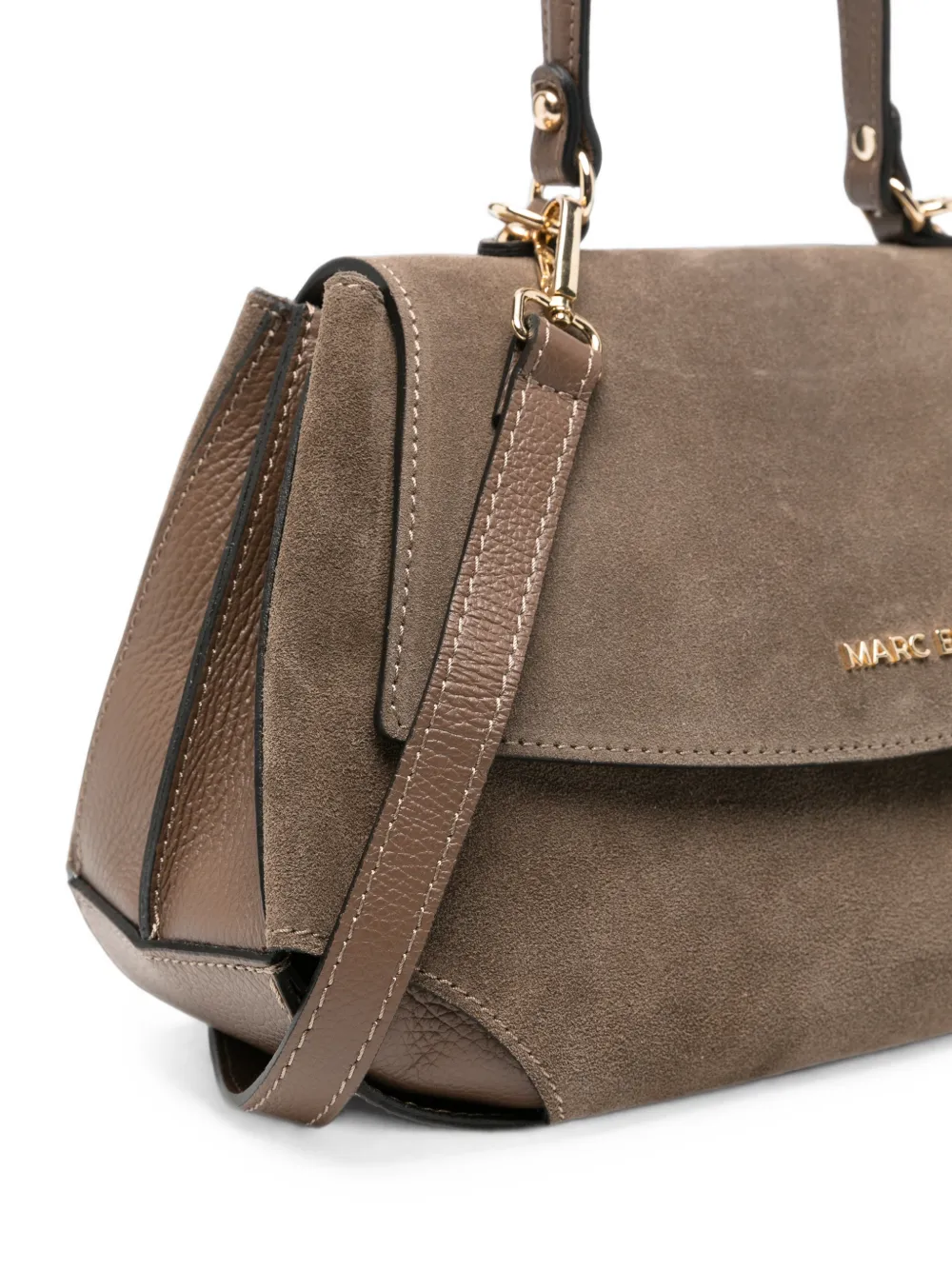 Marc Ellis M Spency suède shopper Bruin