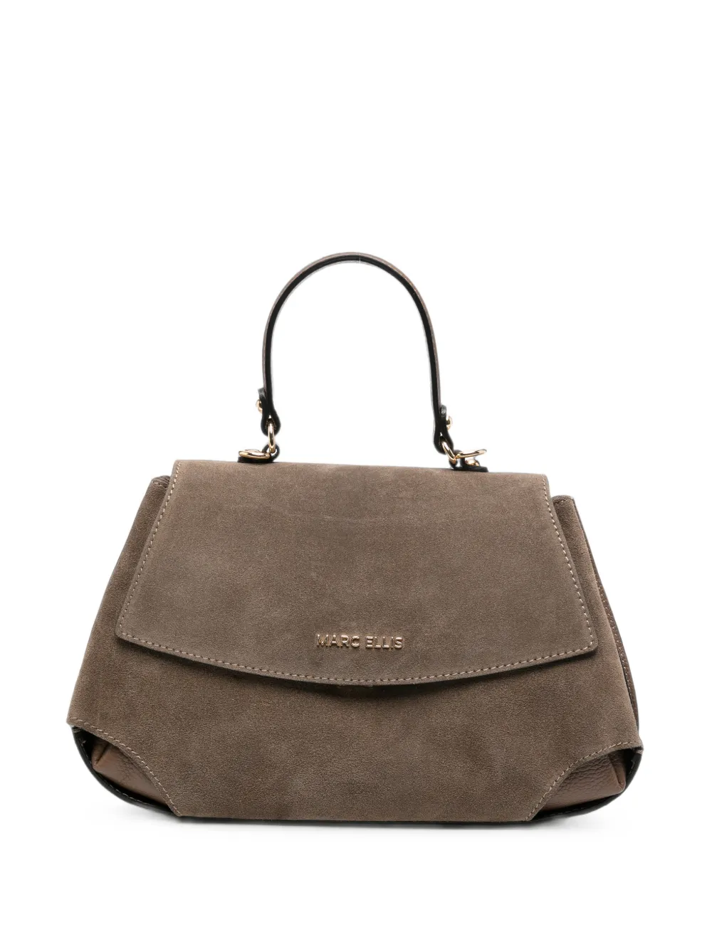 Marc Ellis M Spency suede tote bag - Marrone