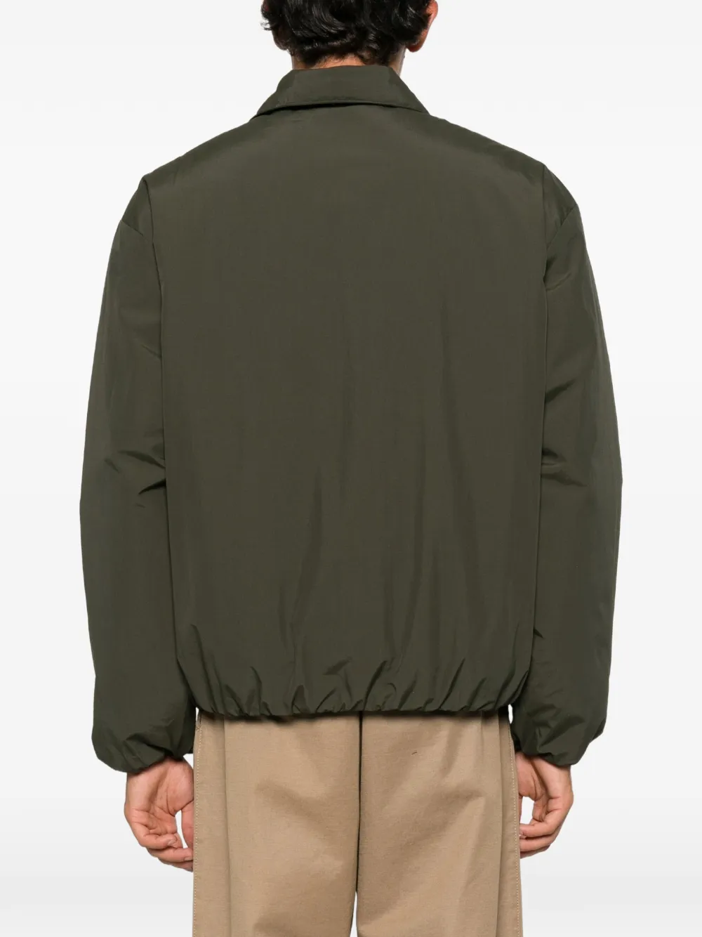 Carhartt WIP Jack met logopatch Groen