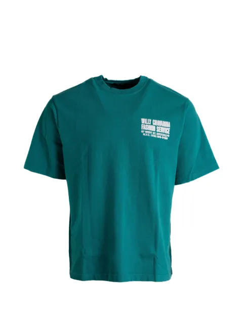 Willy Chavarria logo-print short-sleeve T-shirt