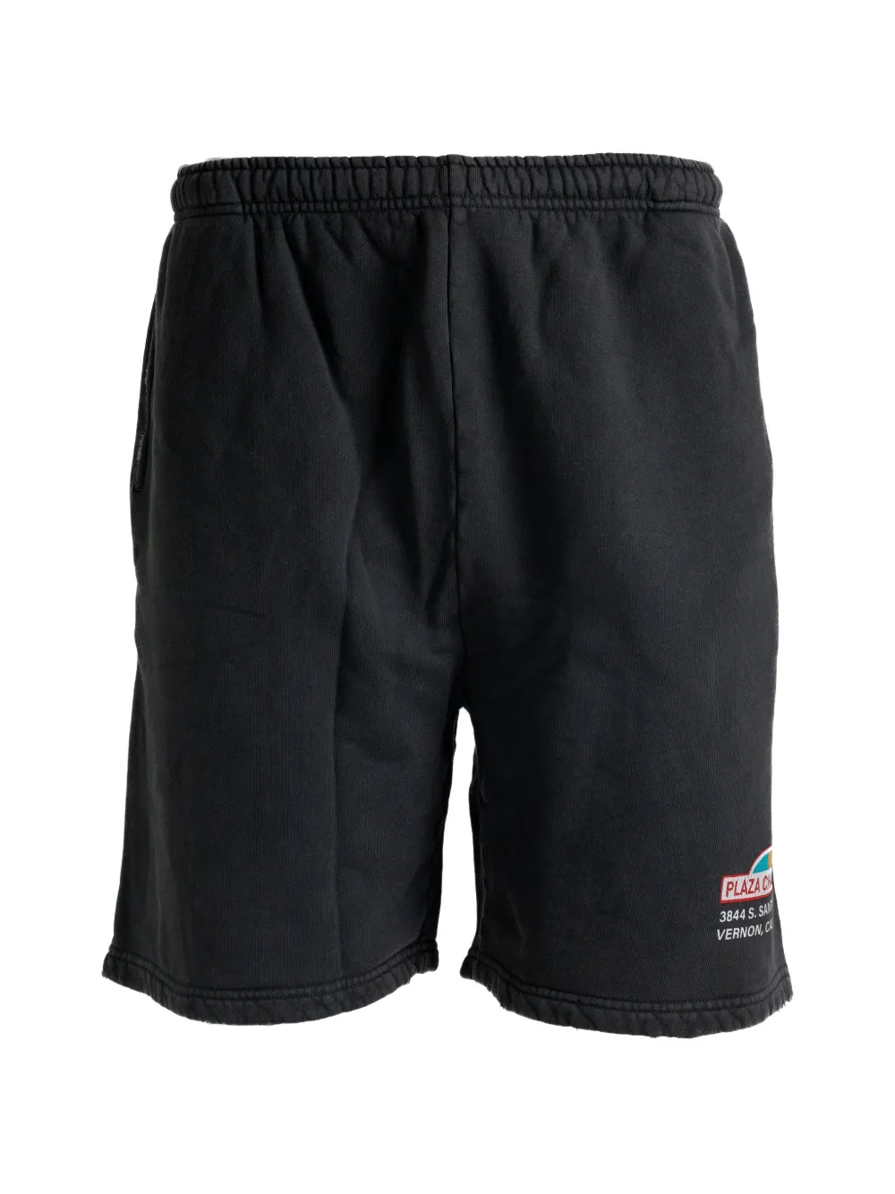 Willy Chavarria logo-print track shorts - Nero