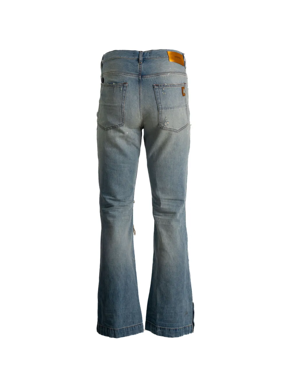 AMIRI Jeans met verfspetters Blauw