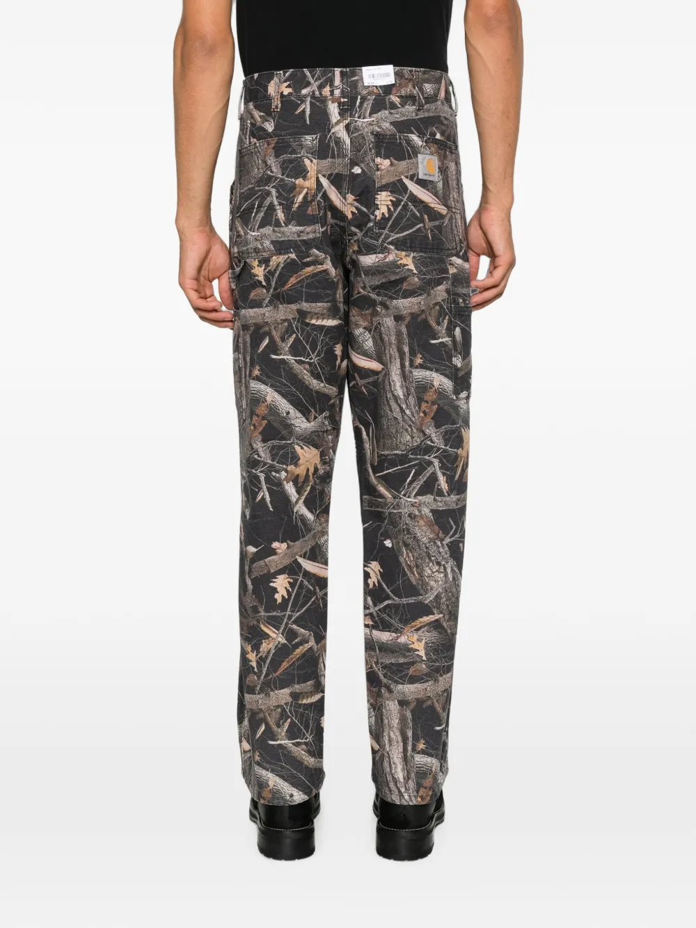 Carhartt WIP Broek met boom-print Groen