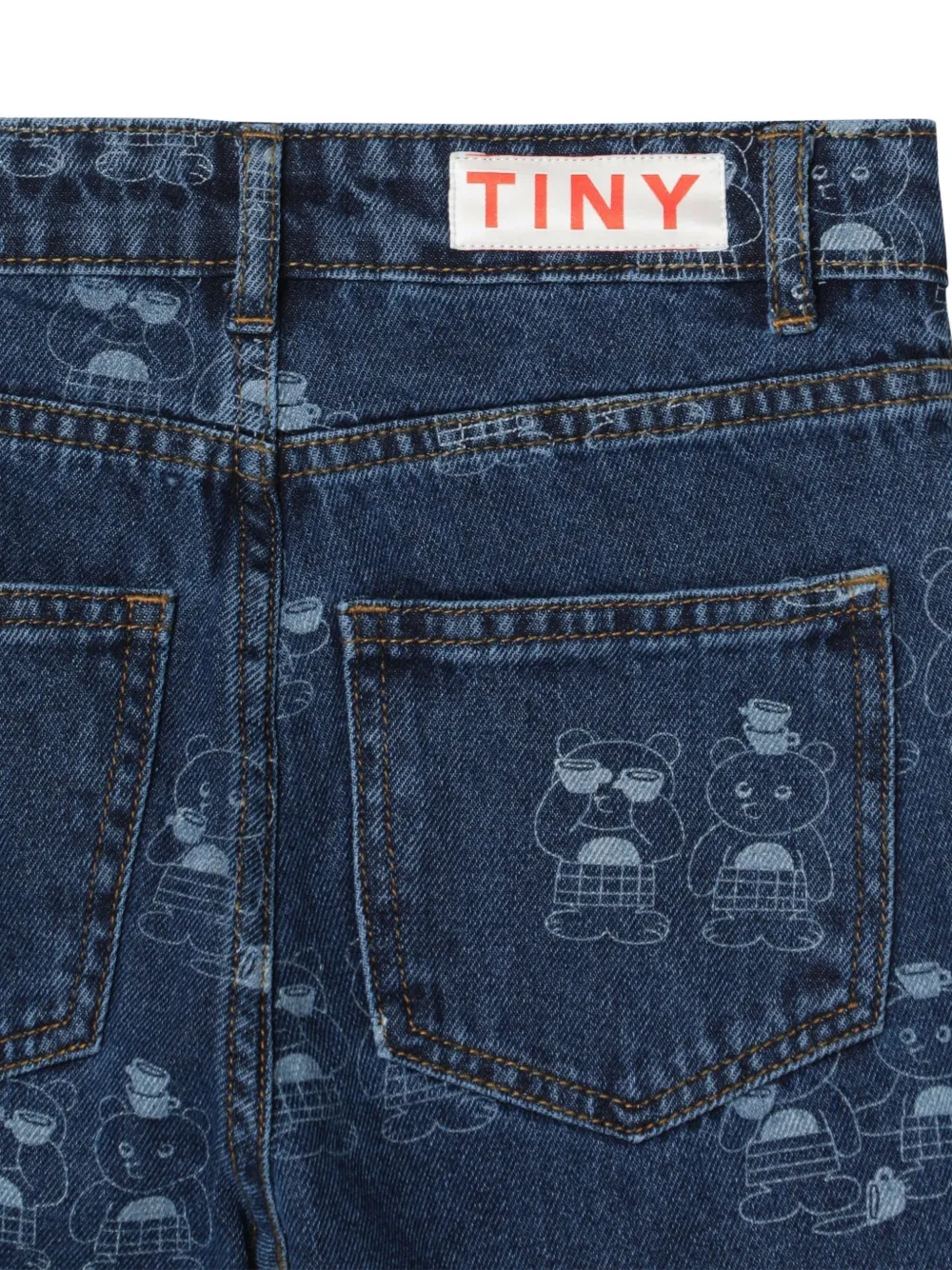 Tiny Cottons Straight jeans Blauw