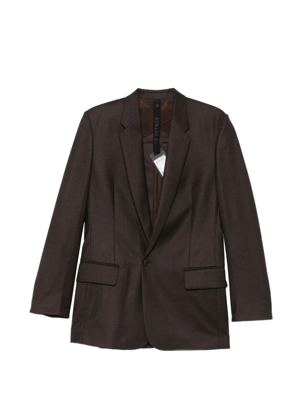 Petar Petrov single-breasted blazer